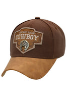 Certified Tough Cowboy Faux Nubuck Baseball Cap