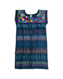 Oaxaca Black Loomed Dress - Cielito Lindo