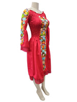Sisal Floral Embroidered Dress