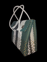Oaxacan Handwoven Plastic Handbag