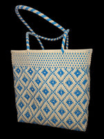 Oaxacan Handwoven Plastic Tote Bag