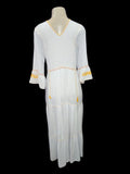 Zimapan Dress White