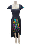 Gisela Floral Embroidered Dress