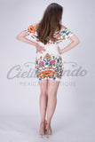 Stamped Mexican Dress Bonita - Cielito Lindo