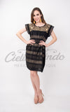 Oaxaca Black Loomed Dress - Cielito Lindo