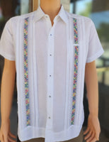 Men’s Guayabera Puerto White