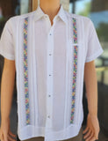 Men’s Guayabera Puerto White