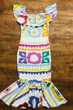 Jalapa Maxi Dress Printed - Cielito Lindo Mexican Boutique