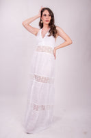 Valentina Halter Maxi Dress