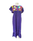 Lina Maxi Embroidered Dress