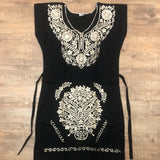 Clara Embroidered Mini Dress