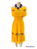 Mexican Campesina Rayón Dress