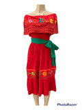 Mexican Campesina Rayón Dress