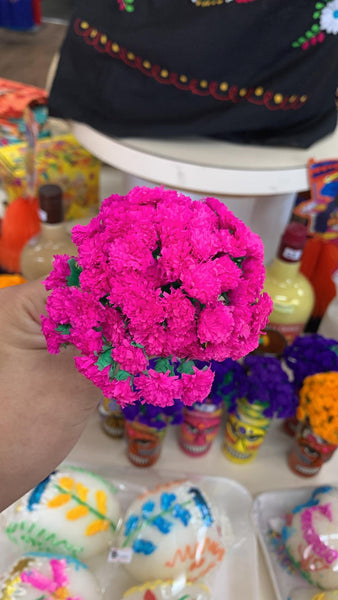 Hand made paper flowers