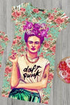 Frida Kahlo Daft Punk Bodycon Mini Dress - Cielito Lindo